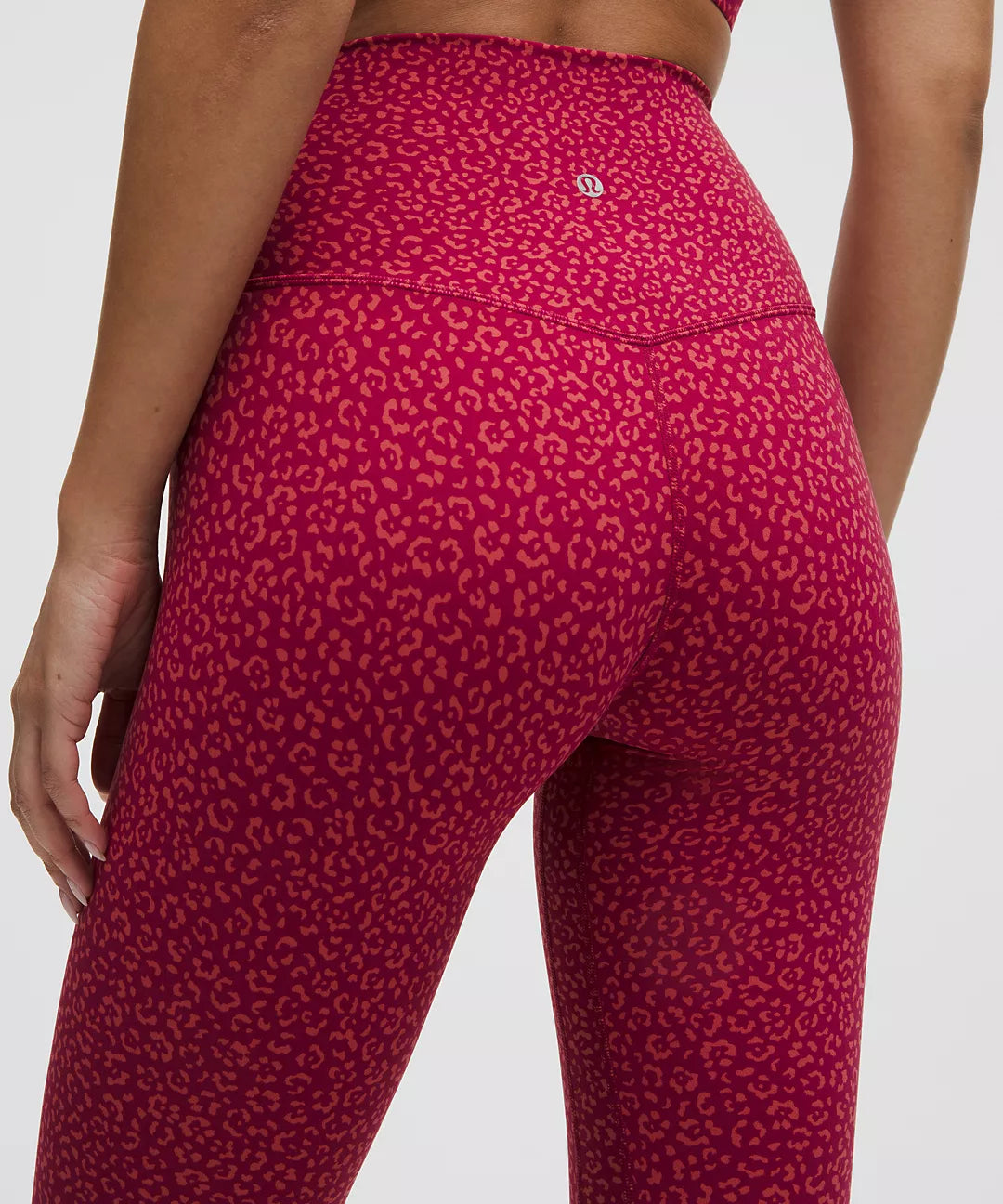 Legging Align™ – Leopard Daisy Desert Red / Magenta Smoke – LULU Factory