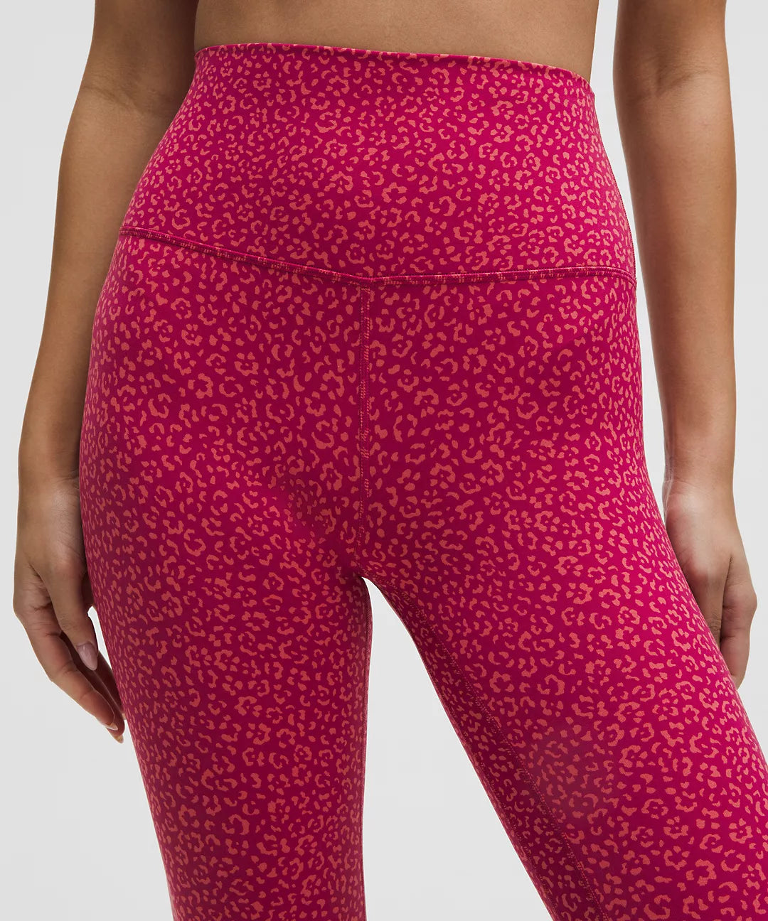 Legging Align™  – Leopard Daisy Desert Red / Magenta Smoke – LULU Factory